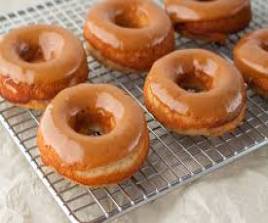 Caramel Sauce Doughnut