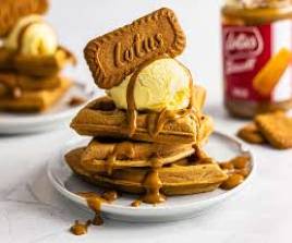 Lotus Biscoff Waffle
