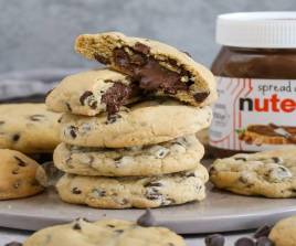 Nutella Sauce Cookie Dough