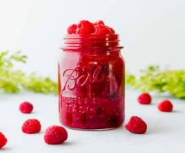 Raspberry Sauce Pot