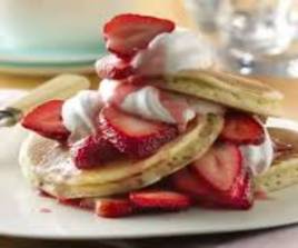 Strawberries & Cream Pancake